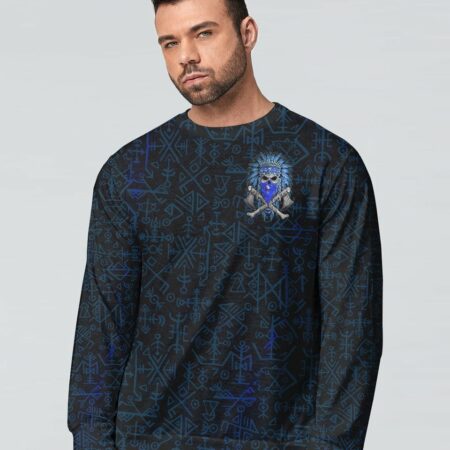 I CAN FIX STUPID NATIVE SKULL ALL OVER PRINT - TLTM3101234