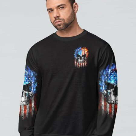 ATTENTION I AM OUT OF ORDER SKULL FLAG ALL OVER PRINT - TLTW2704233