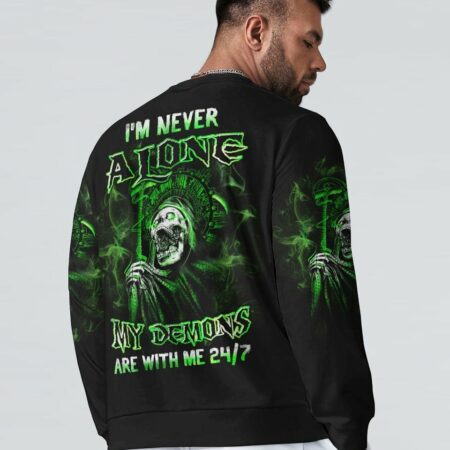 I'M NEVER ALONE SKULL ALL OVER PRINT - YHHN2103233