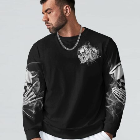 I HAVE A DEVIL ON ONE SHOULDER ALL OVER PRINT - YHHN2303234