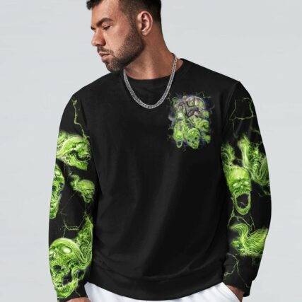 I'M NEVER ALONE SKULL REAPER ALL OVER PRINT - YHHN1101233