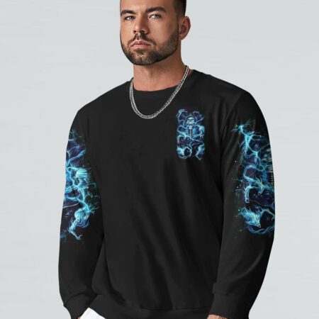 I AM THE STORM SKULL OLD MAN ALL OVER PRINT - TLTR0603231
