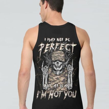 AT LEAST I'M NOT YOU SKELETON HAT ALL OVER PRINT - TLTW1602232