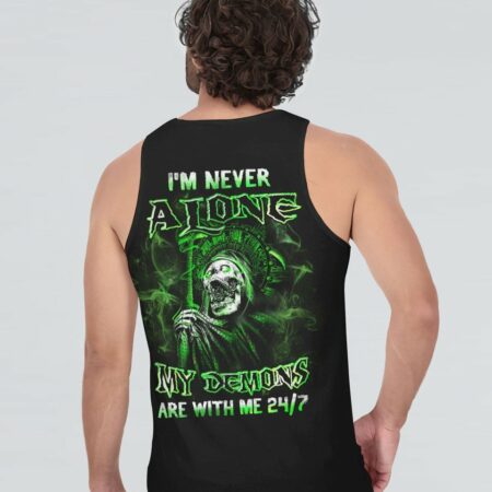 I'M NEVER ALONE SKULL ALL OVER PRINT - YHHN2103233
