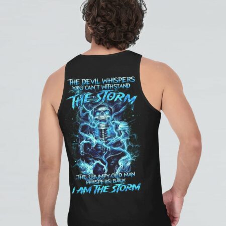 I AM THE STORM SKULL OLD MAN ALL OVER PRINT - TLTR0603231