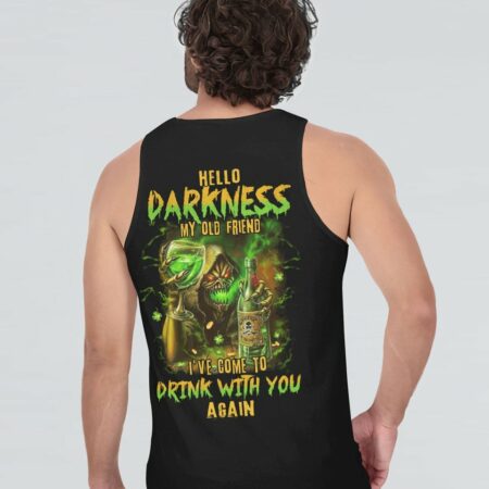 HELLO DARKNESS MY OLD FRIEND REAPER PATRICK'S DAY ALL OVER PRINT - TLTM1101231