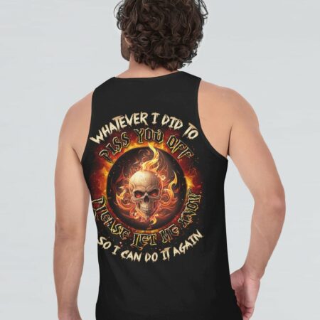 I CAN DO IT AGAIN FIRE SKULL ALL OVER PRINT - TLNZ0504233
