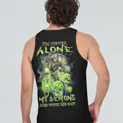 I'M NEVER ALONE SKULL REAPER ALL OVER PRINT - YHHN1101233