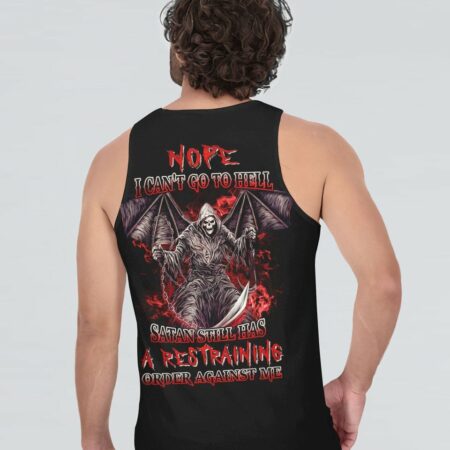I CAN'T GO TO HELL REAPER SKULL ALL OVER PRINT - YHHN1301233
