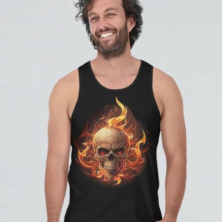 I CAN DO IT AGAIN FIRE SKULL ALL OVER PRINT - TLNZ0504233
