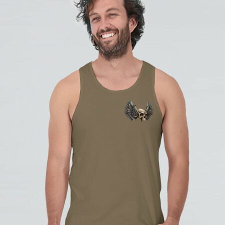 I AM A GRUMPY OLD MAN GOTHIC SKULL WINGS ALL OVER PRINT - TLTR0602231
