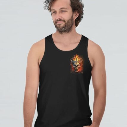 IT'S CALLED A THRONE FIRE SKULL ALL OVER PRINT - TLTM0902233