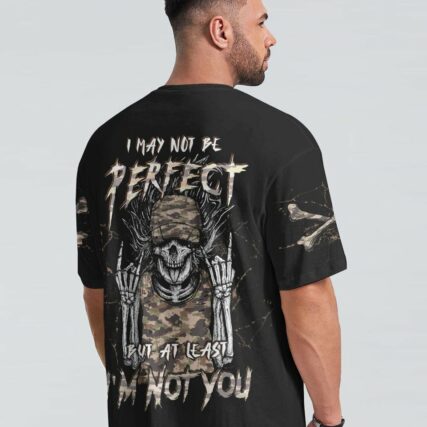 AT LEAST I'M NOT YOU SKELETON HAT ALL OVER PRINT - TLTW1602232