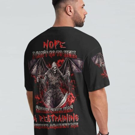 I CAN'T GO TO HELL REAPER SKULL ALL OVER PRINT - YHHN1301233