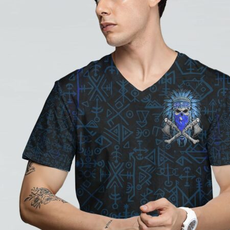 I CAN FIX STUPID NATIVE SKULL ALL OVER PRINT - TLTM3101234