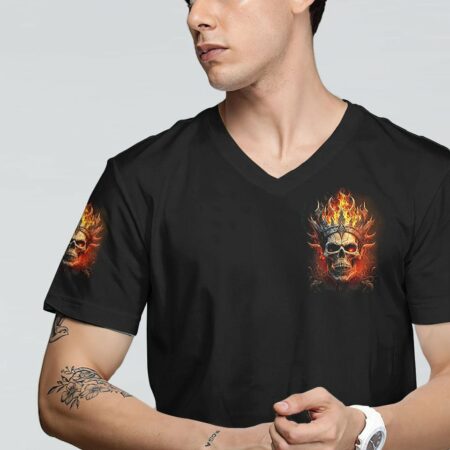 IT'S CALLED A THRONE FIRE SKULL ALL OVER PRINT - TLTM0902233