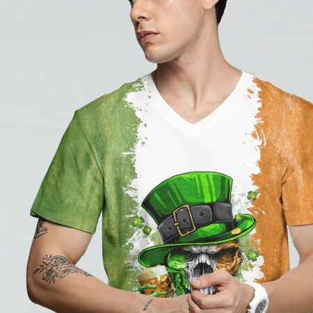 I'M GONNA NEED ANOTHER BEER SKULL PATRICK'S DAY ALL OVER PRINT - TLTM1201231