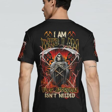 I AM WHO I AM SKULL ALL OVER PRINT - YHNT2303233