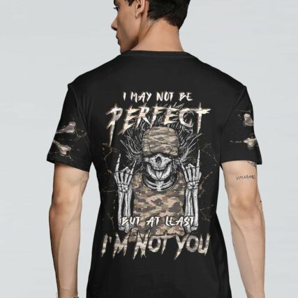 AT LEAST I'M NOT YOU SKELETON HAT ALL OVER PRINT - TLTW1602232