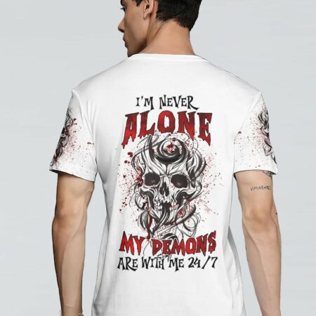I'M NEVER ALONE SKULL REAPER ALL OVER PRINT - YHLN0302233