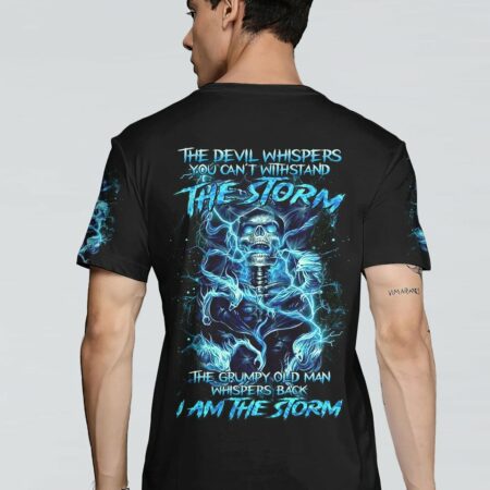 I AM THE STORM SKULL OLD MAN ALL OVER PRINT - TLTR0603231