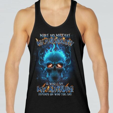 MAKE NO MISTAKE MAD SKULL ALL OVER PRINT - TLTR0404231