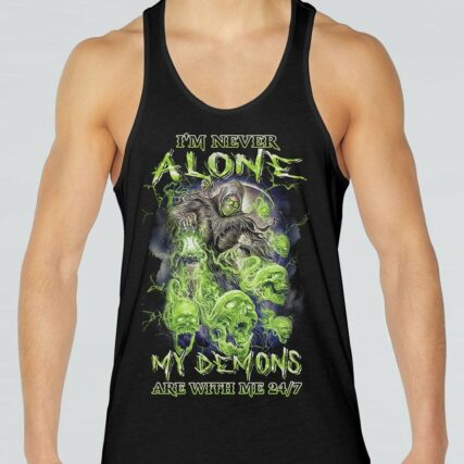 I'M NEVER ALONE SKULL REAPER ALL OVER PRINT - YHHN1101233
