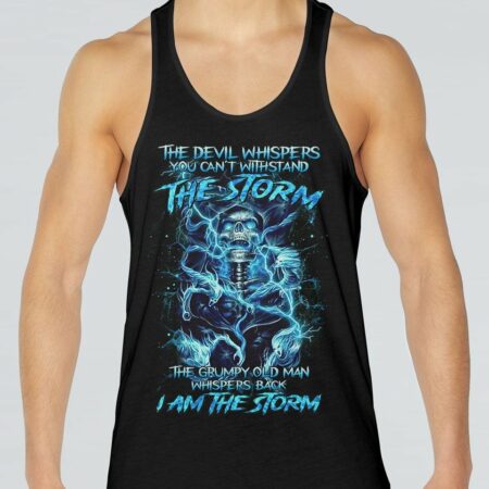 I AM THE STORM SKULL OLD MAN ALL OVER PRINT - TLTR0603231