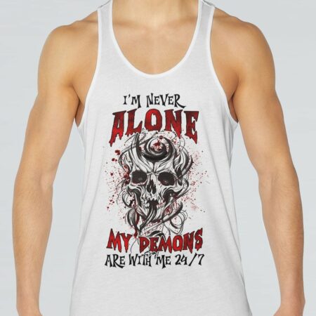 I'M NEVER ALONE SKULL REAPER ALL OVER PRINT - YHLN0302233