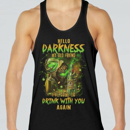 HELLO DARKNESS MY OLD FRIEND REAPER PATRICK'S DAY ALL OVER PRINT - TLTM1101231