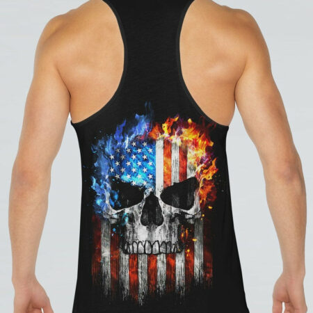 I HAVE THREE SIDES SKULL FLAG ALL OVER PRINT - TLTW1704234