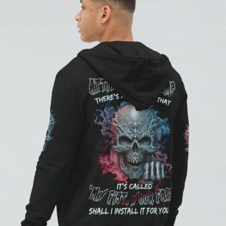 ATTITUDE PROBLEM MAD SKULL ALL OVER PRINT - TLNZ0304234