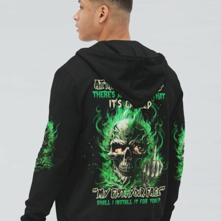 ATTITUDE PROBLEM SKULL ALL OVER PRINT - TLTW2003234