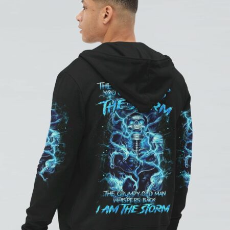 I AM THE STORM SKULL OLD MAN ALL OVER PRINT - TLTR0603231
