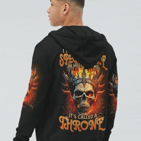 IT'S CALLED A THRONE FIRE SKULL ALL OVER PRINT - TLTM0902233