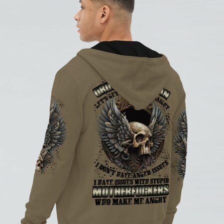 I AM A GRUMPY OLD MAN GOTHIC SKULL WINGS ALL OVER PRINT - TLTR0602231