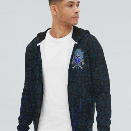 I CAN FIX STUPID NATIVE SKULL ALL OVER PRINT - TLTM3101234