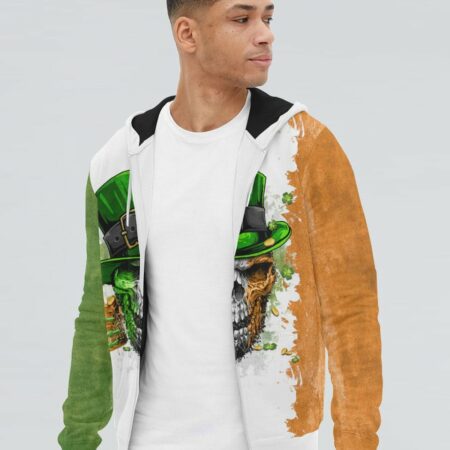 I'M GONNA NEED ANOTHER BEER SKULL PATRICK'S DAY ALL OVER PRINT - TLTM1201231
