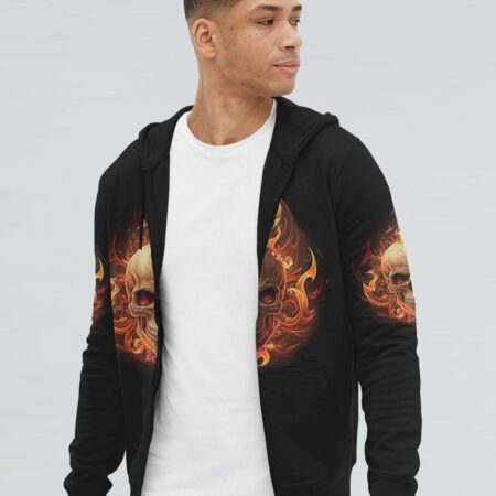 I CAN DO IT AGAIN FIRE SKULL ALL OVER PRINT - TLNZ0504233