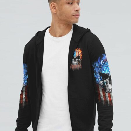 ATTENTION I AM OUT OF ORDER SKULL FLAG ALL OVER PRINT - TLTW2704233