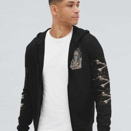 AT LEAST I'M NOT YOU SKELETON HAT ALL OVER PRINT - TLTW1602232