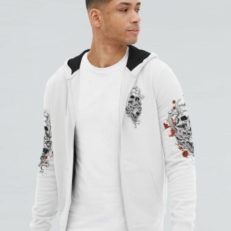 I'M THE ONE YOU MAY WANNA SKIP WOLF SKULL ALL OVER PRINT - TLNZ0604233