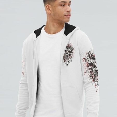 I'M NEVER ALONE SKULL REAPER ALL OVER PRINT - YHLN0302233