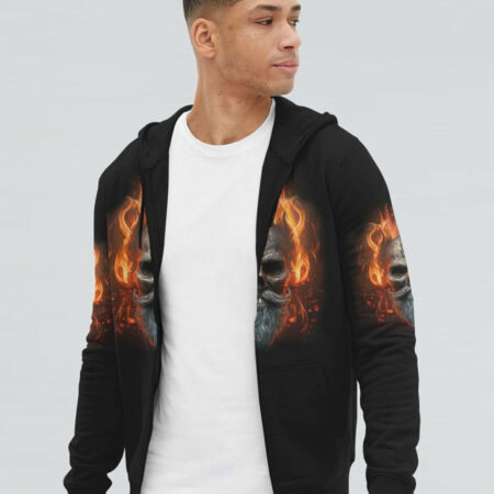 DON'T PISS OFF A GRUMPY GRANDPA SKULL ALL OVER PRINT - TLNO0704232