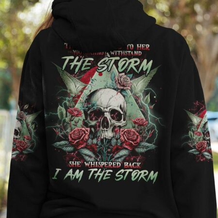 I AM THE STORM SKULL TRIANGLE ALL OVER PRINT - TLNO1002232