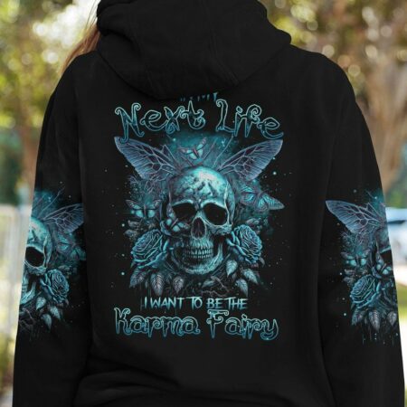 KARMA FAIRY SKULL ALL OVER PRINT - TLTR2003233
