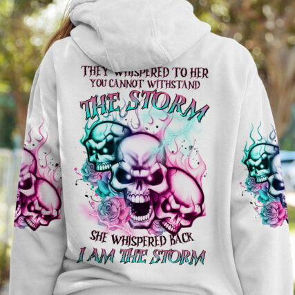 I AM THE STORM 3 SKULLS ALL OVER PRINT - TLTR0704232
