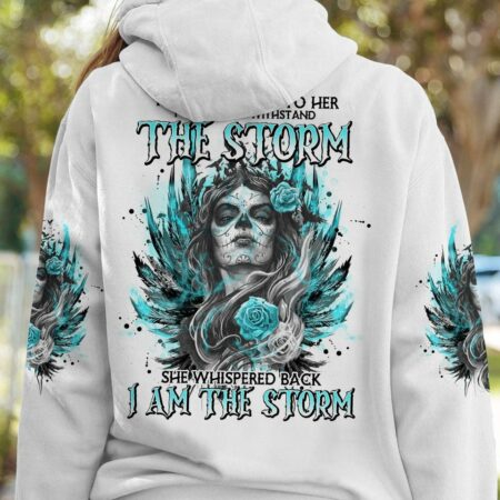 I AM THE STORM SUGAR SKULL ALL OVER PRINT - TLNO2402231