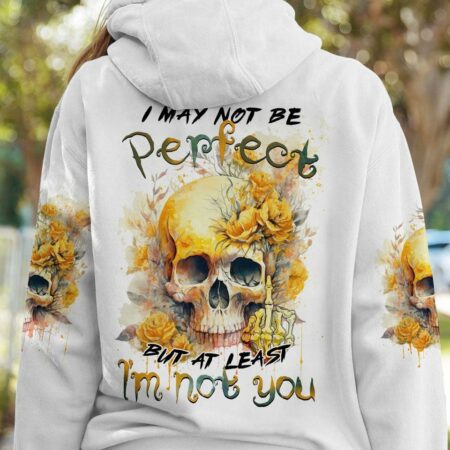 AT LEAST I'M NOT YOU SKULL ROSES ALL OVER PRINT - TLTR1502233