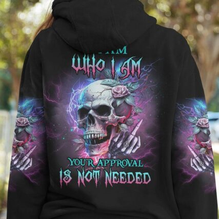 I AM WHO I AM SKULL ALL OVER PRINT - YHDU2303234